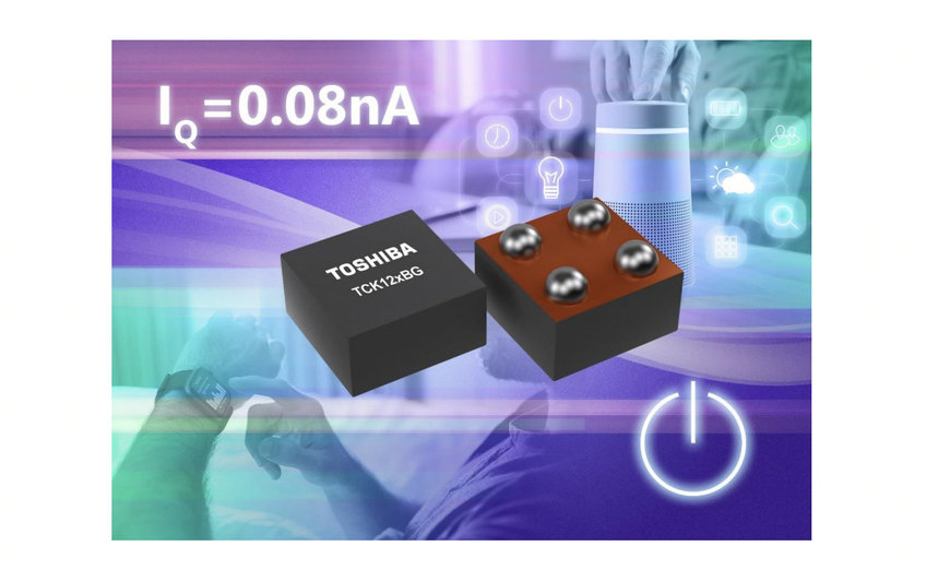TOSHIBA ANNOUNCES LOAD SWITCHES WITH ULTRA-LOW QUIESCENT CURRENT CONSUMPTION OF 0.08NA